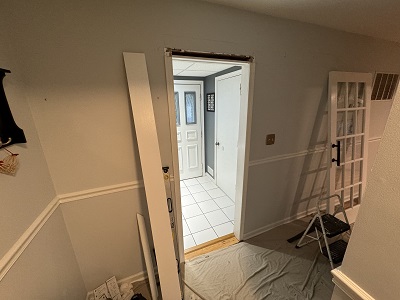 Barn door carpentry install